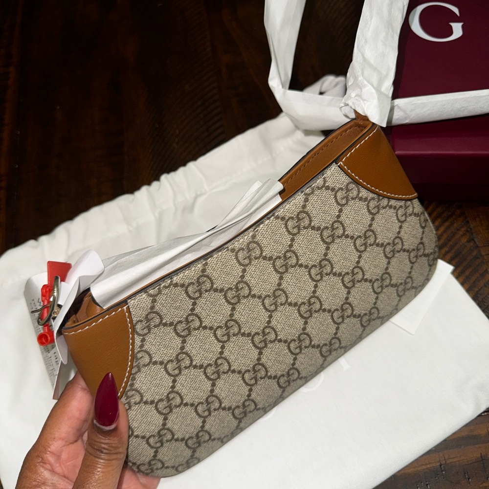 Gucci Emblem Mini Shoulder Bag
